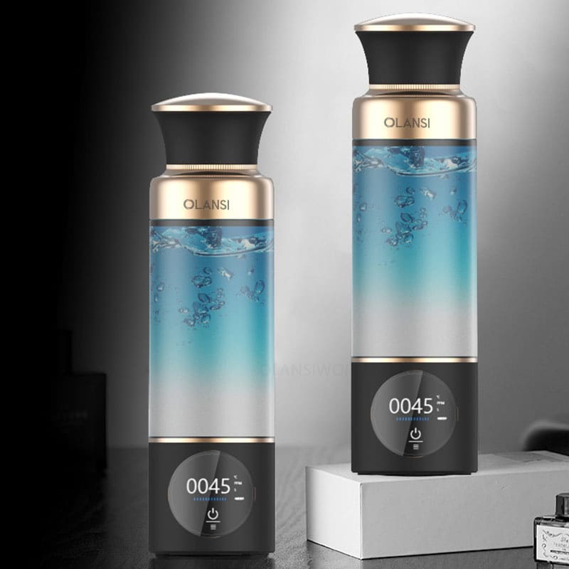 H16 Portable 3000PPB Hydrogen Ion Water Cup, Rechargeable Hydrogen