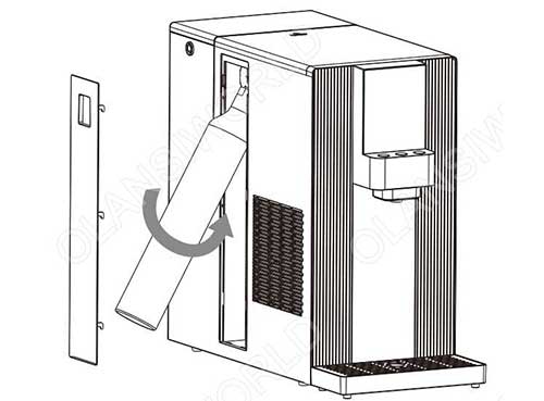 3 w61 steps for replacement of bubble tank
