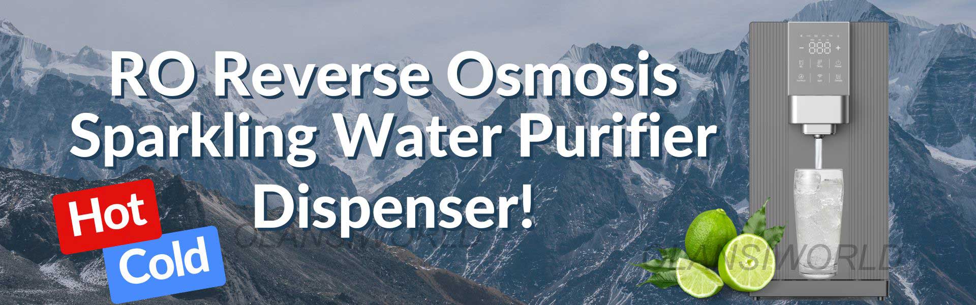 w61 sparkling water purifier dispenser