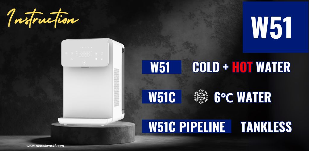 w51 ro water dispenser