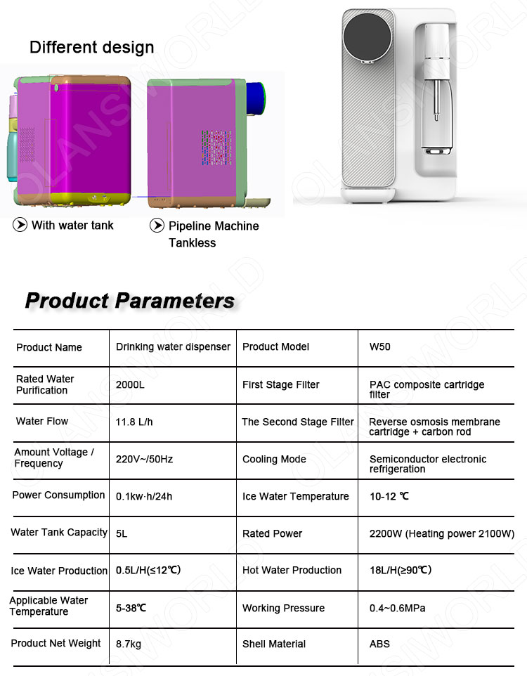 w50 sparkling soda water dispenser 8
