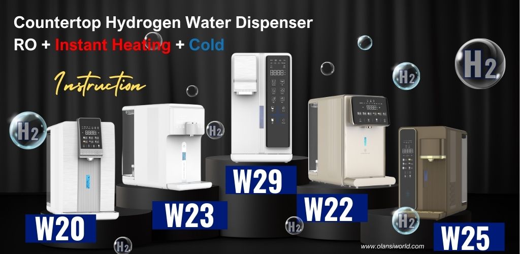 hydrogen water dispenser from olansi