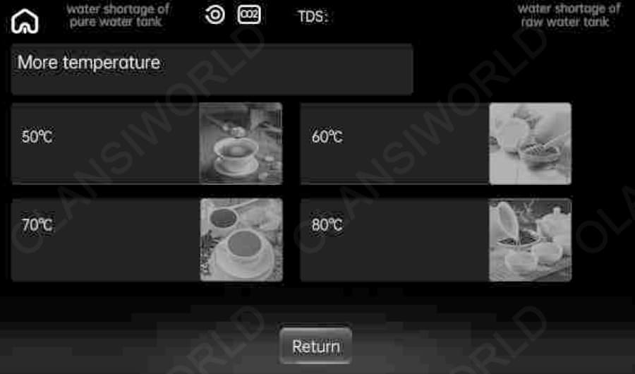 more temperature