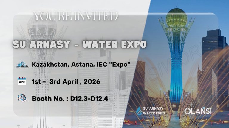 2026年哈萨克斯坦国际水处理展 su arnasy water expo 2026 olansi exhibition invitation