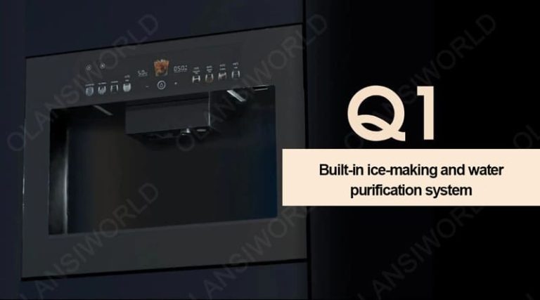 q1 olansi built in ice making and water purification system