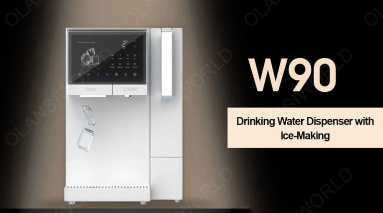 w90 olansi drinking water dispenser with ice making