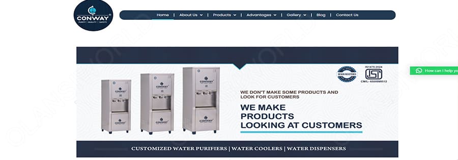 10conway water purifier private limited