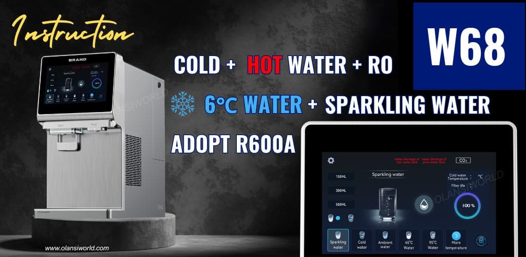 w68 olansi sparkling water dispenser