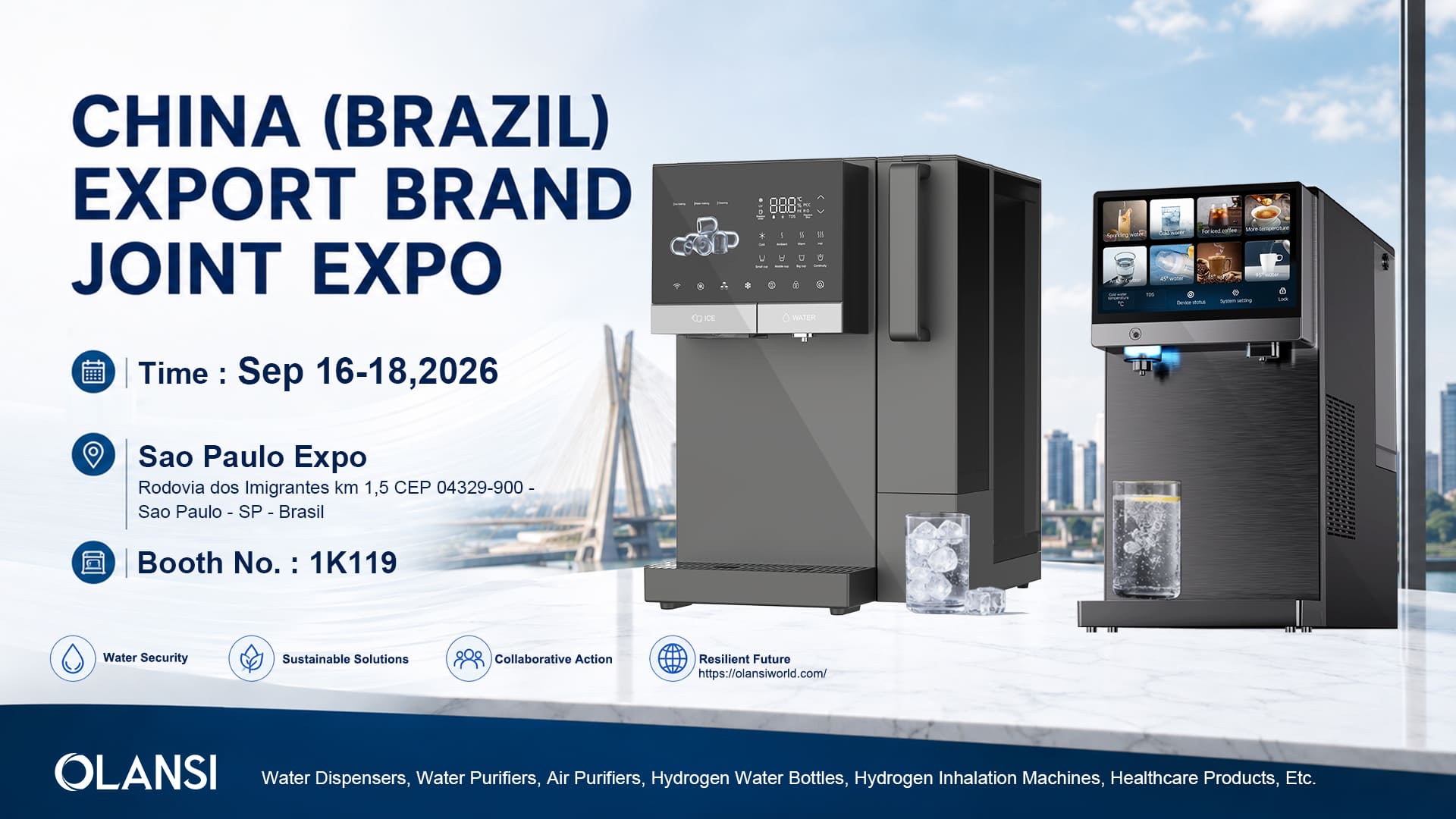 china brazil export brand joint expo olansi invitation 2