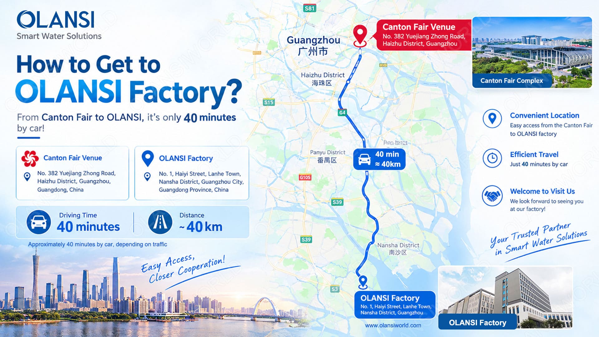 how to get olans factory canton fair exhibition guide